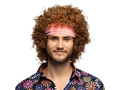 Peruca hippie maro