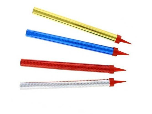 Fântână pentru tort - 4 culori - 18 cm - 4 buc.