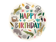 Balon cu folie Zoo - 45 cm - 1 buc.