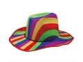 Pălărie de cowboy colorată - 1 buc.