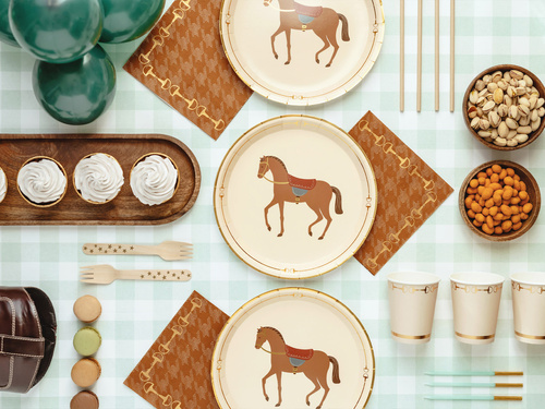 Cupe pentru ziua de naștere Stirrup - 220 ml - 6 buc.