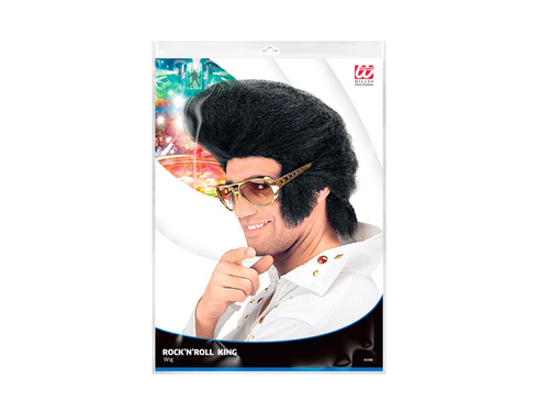 Peruca neagră a regelui rock'n'roll Elvis