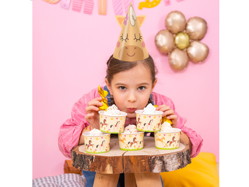 Capace de hârtie Cai - 6 buc.