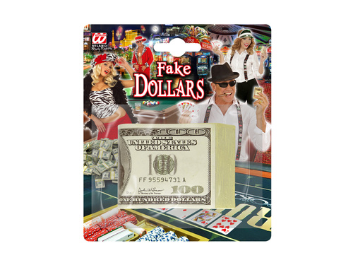 Bani de jucărie Dolari - 1 op.