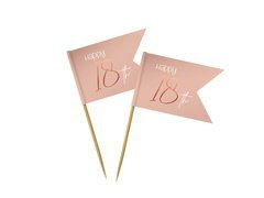 Culegătoare de brioșe Happy 18th - 36 buc.