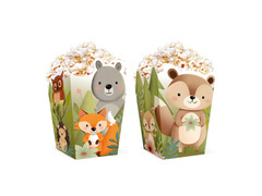 Cutii de popcorn Forest Friends - 6 buc.