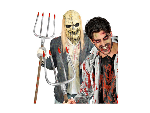 Furculiță pliabilă din plastic sângeros - 155 cm