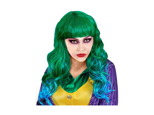 Peruca verde a clovnului malefic