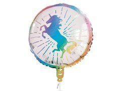Balon cu folie Unicorn - 45 cm - 1 buc.