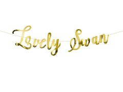 Banner aniversar Lovely Swan - 64 x 21.3cm - 1 buc.