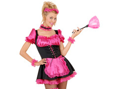 Mătură de menajeră roz - 1 buc.