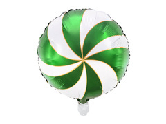 Balon folie verde bomboane - 35 cm - 1 buc.