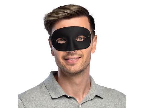 Mască de carnaval neagră - 1 buc.