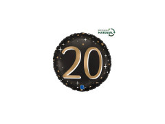 Sparkling 20 - 14" balon rotund din folie - 1 buc.