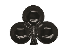 Trefl card folie balon negru - 75x62 cm - 1 buc.