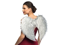 Aripi de înger argintii - 50 x 55 cm - 1 buc.