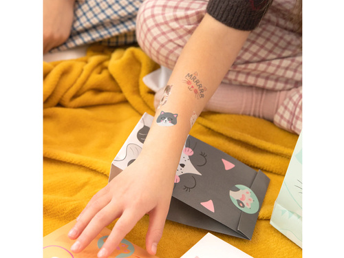 Tatuaje lavabile pentru pisici - 23 buc.