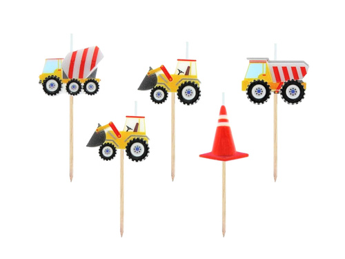 Picnic lumânări de construcție - 5 buc.