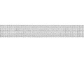 Panglică decorativă din zirconiu argintiu - 9 m - 1 buc.