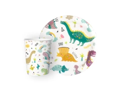 Set aniversar dinozauri - 12 buc.