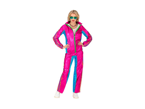 Costum de petrecere - EDM roz metalic (trening)