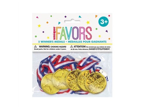 Medalia câștigătorului - 5 bucăți.