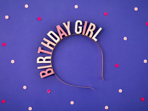 Birthday Girl Birthband - 1 buc.