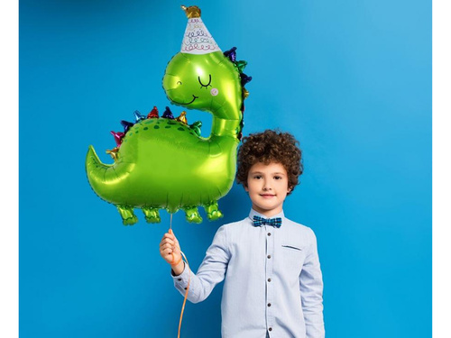 Balon cu folie aniversare Dinosaur - 66x80 cm - 1 buc.