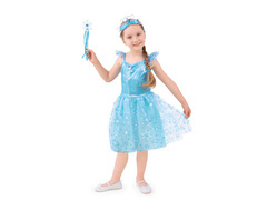 Costum de prințesă de iarnă - 1 buc.