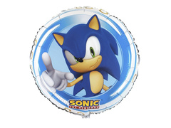 Balon cu folie Sonic - 35x35cm - 1 buc