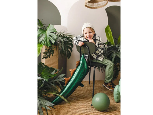 Balon cu coadă de dinozaur - 74.5 x 25 cm - 1 buc.