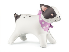 Balon de folie Bulldog în picioare - 75x57 cm - 1 buc.