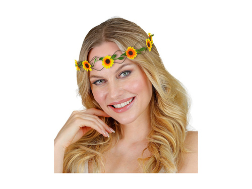 Bentiță cu flori galbene