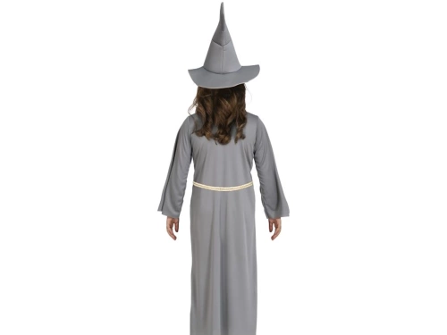 Costum de vrăjitor gri pentru copii