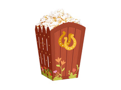 Cutii stabile pentru popcorn - 6 buc.