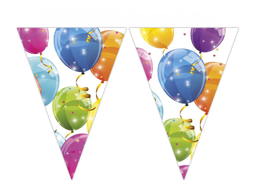 Baloane steag banner - 230 cm - 1 buc.