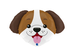 Balon din folie Cap de câine - 65 x 39 cm - 1 buc.