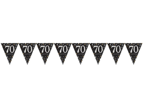 Steag banner Seventies - 400 cm - 1 buc.