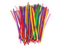 Argilă de modelare, tuburi - amestec de culori - 10 buc. + pompă