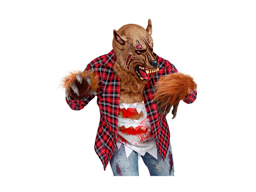 Mănuși de vârcolac cu blană