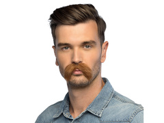 Mustață maro - 1 buc.