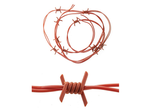 Halloween decor cu sârmă ghimpată - 240 cm - 1 buc.