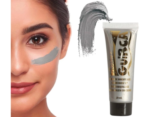 Cremă de machiaj argintie - 20 ml - 1 buc.