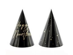 Capace de hârtie Happy New Year - 6 buc.