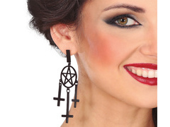 Cercei cruce a diavolului - 1 buc.