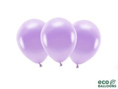 EKO baloane latex lavanda metalizate - extra mari - 10 buc.