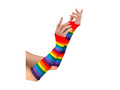 Rainbow mănuși fără degete 33 cm