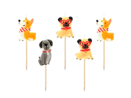 Lumânări Picker Pies - 5 buc.