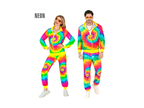 Costum de petrecere - neon psihedelic (trening)