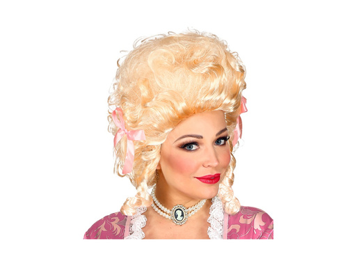 Peruca blondă a unei femei coloniale